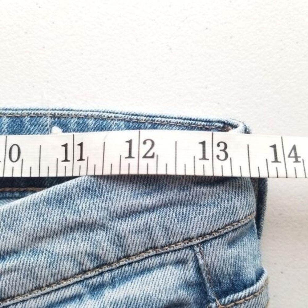 BlankNYC 24 Skinny Classique Light wash denim jean lowrise distressed Casual - Picture 5 of 10